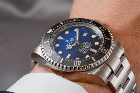 rolex deepsea blue bracelet|rolex deepsea blue for sale.